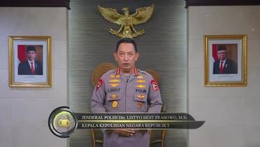 Ucapan Selamat Ulang Tahun dari Kapolri Listyo Sigit Prabowo untuk Liputan 6 SCTV