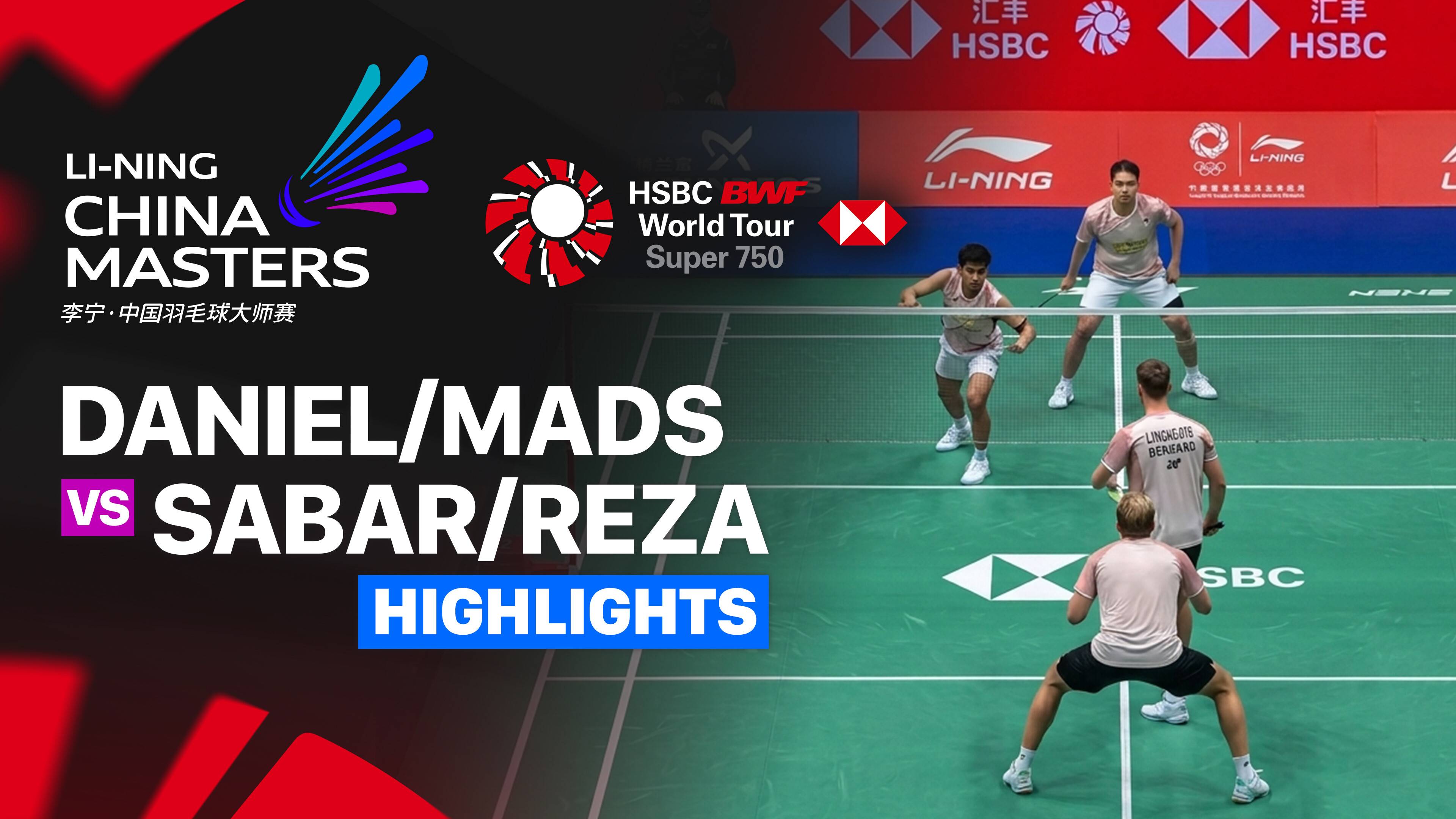 Daniel Lundgaard/Mads Vestergaard (DEN) vs Sabar Karyaman Gutama/Moh Reza Pahlevi Isfahani (INA) - Men's Doubles Round of 16 | LI-NING China Masters 2026