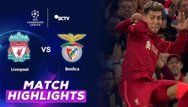 Liverpool VS Benfica - Highlights Liga Champions UEFA 2022