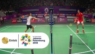 China vs Indonesia - Badminton Tunggal Putra | Asian Games 2018 - Full Match