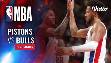 Detroit Pistons vs Chicago Bulls - Highlights | NBA Regular Season 2023/24