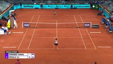 Match Highlights | Jessica Pegula vs Sara Sorribes Tormo | Mutua Madrid Open 2022