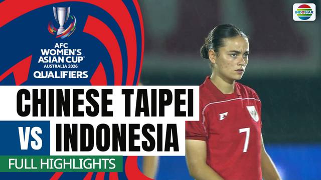Chinese Taipei vs Indonesia - Full Highlight | AFC Women's Asian Cup Australia 2026 Qualifiers