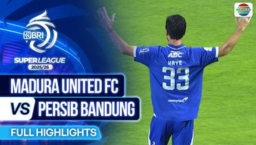 Madura United FC VS Persib Bandung - Full Highlights | BRI Super League 2025/26