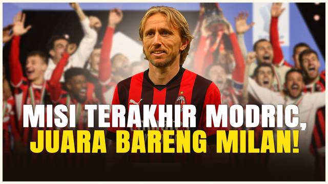 Di Usia 39 Tahun, Luka Modric Tantang Serie A Bersama AC Milan!