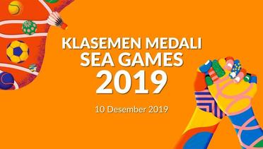 Klasemen Medali SEA Games 2019, Indonesia Tertahan di Posisi 4