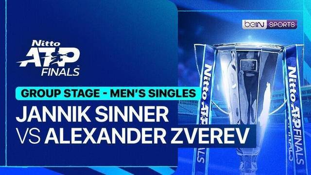 Jannik Sinner vs Alexander Zverev - Full Match | Nitto ATP Finals 2025