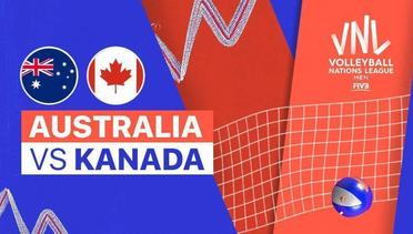 Full Match | Australia vs Kanada | Men's Volleyball Nations League 2022