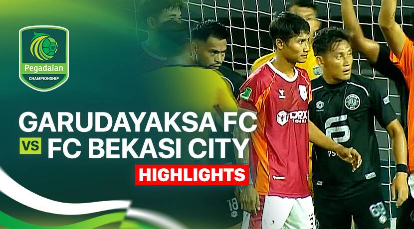 Garudayaksa FC vs FC Bekasi City