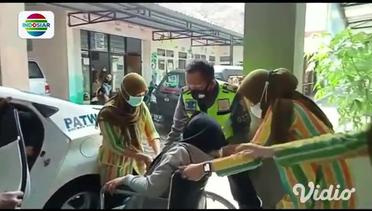 Polisi Evakuasi Ibu Hamil Sedang Mudik di Temanggung