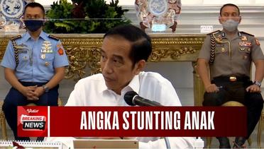 Prihatin Anak Kurang Gizi, Jokowi : Penurunan Stunting Harus Jadi Target Negara !