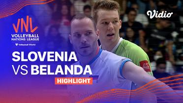 Match Highlights | Slovenia vs Belanda | Men's Volleyball Nations League 2023