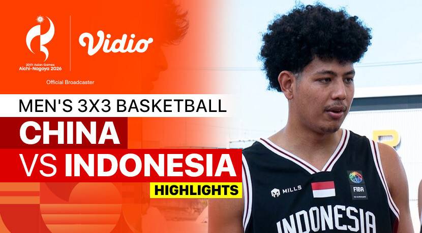 China vs Indonesia - Men's 3x3 Basketball Play-in | 20th Asian Games Aichi-Nagoya 2026