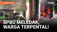 Ledakan di SPBU Yogyakarta Lukai 7 Orang, Korban Terpental 5 Meter