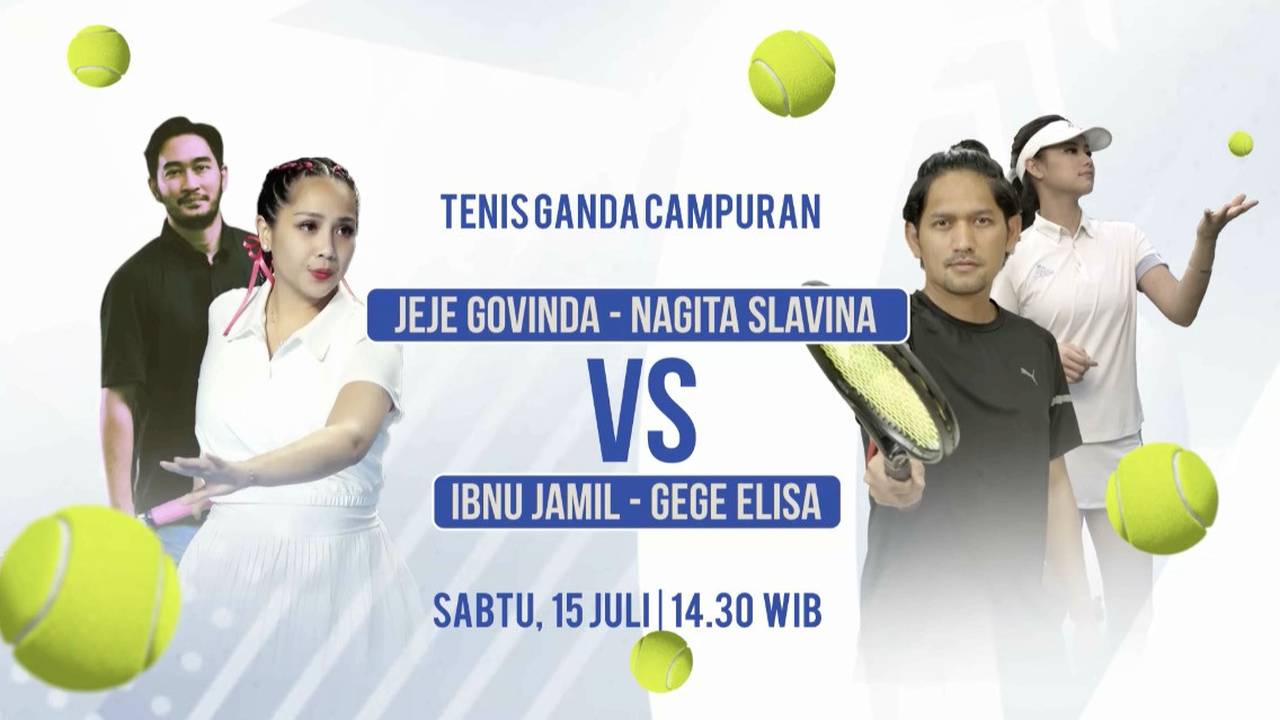 Laga Sengit!! Gigi & Jeje Melawan Ibnu Jamil & Gege Elisa, Saksikan di