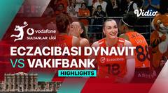 Playoff 1: Playoff 1: Eczacibasi Dynavi̇t vs Vakifbank - Highlights | Women's Turkish Volleyball League 2023/24