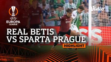 Real Betis vs Sparta Prague - Highlights | UEFA Europa League 2023/24