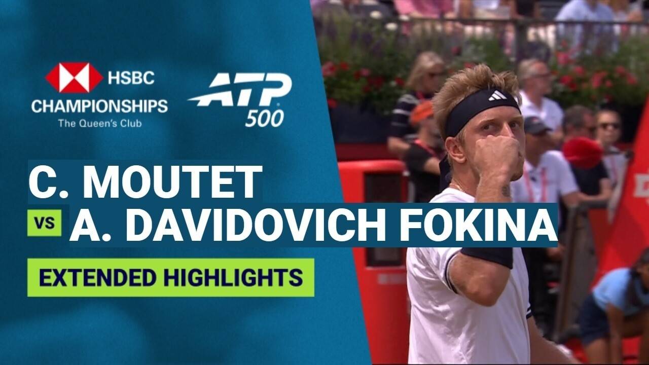 Corentin Moutet vs Alejandro Davidovich Fokina - Round of 16 | ATP 500: HSBC Championships 2026