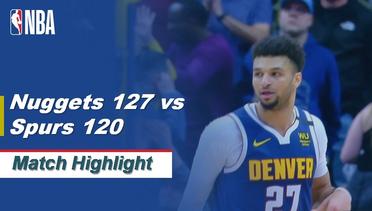 Match Highlight | Denver Nuggets 127 vs 120 San Antonio Spurs | NBA Regular Season 2019/20