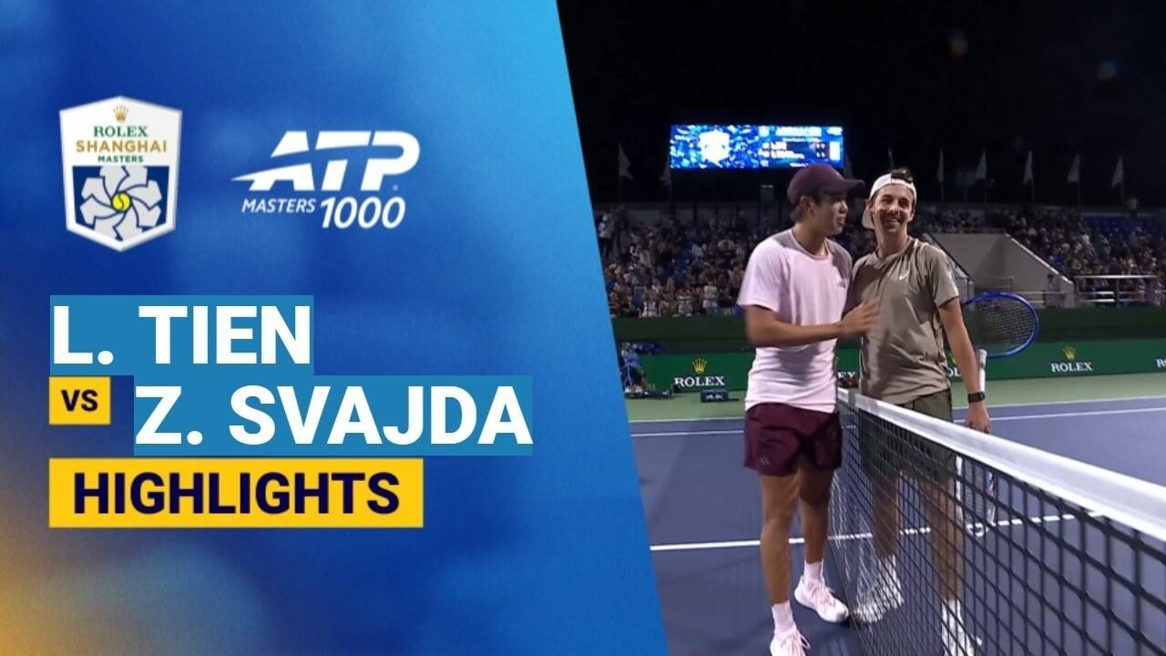 Learner Tien vs Zachary Svajda - Round 2 (Show Court 3) | ATP 1000: Rolex Shanghai Masters 2026