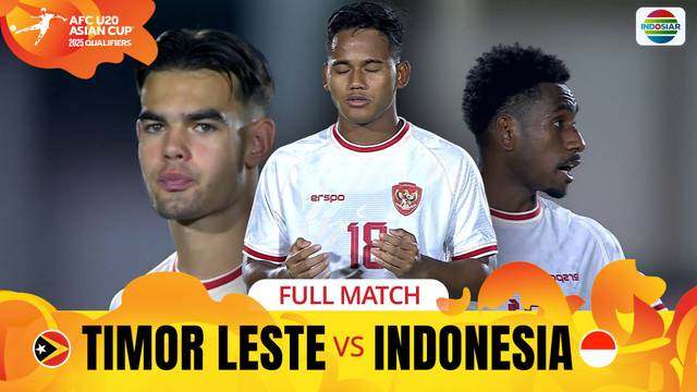 Timor Leste vs Indonesia - Full Match | AFC U20 Asian Cup 2025 Qualifiers