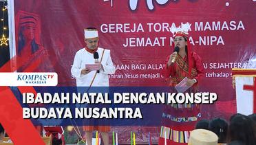 Ibadah Natal Dengan Konsep Budaya Nusantara