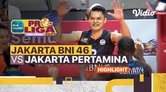 HIghlights | Perebutan Tempat Ketiga: Jakarta BNI 46 vs Jakarta Pertamina Pertamax | PLN Mobile Proliga Putra 2022