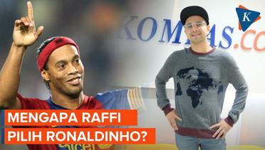 Raffi Ahmad Ungkap Alasan Pilih Datangkan Ronaldinho
