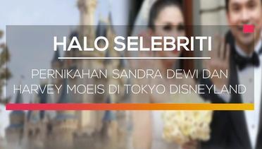 Pernikahan Sandra Dewi dan Harvey Moeis di Tokyo Disneyland - Halo Selebriti