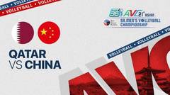 Full Match | Qatar vs China | Asian Men's Volleyball Championship 2021