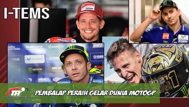 I-Tems | Pembalap MotoGP Hebat yang Menembus Gelar Juara Dunia Berturut-turut!!