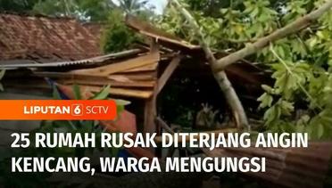 Puluhan Rumah di Tulang Bawang, Lampung, Rusak Diterjang Angin Kencang | Liputan 6