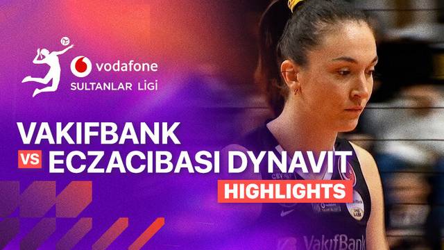 Vakifbank vs Eczacibasi Dynavit - Highlight | Turkish Women's Volleyball League 2025/26