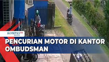 Kawanan Pencuri Sikat Sepeda Motor di Kantor Ombudsman Medan