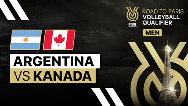 Argentina vs Kanada - Full Match | Men's FIVB Road to Paris Volleyball Qualifier