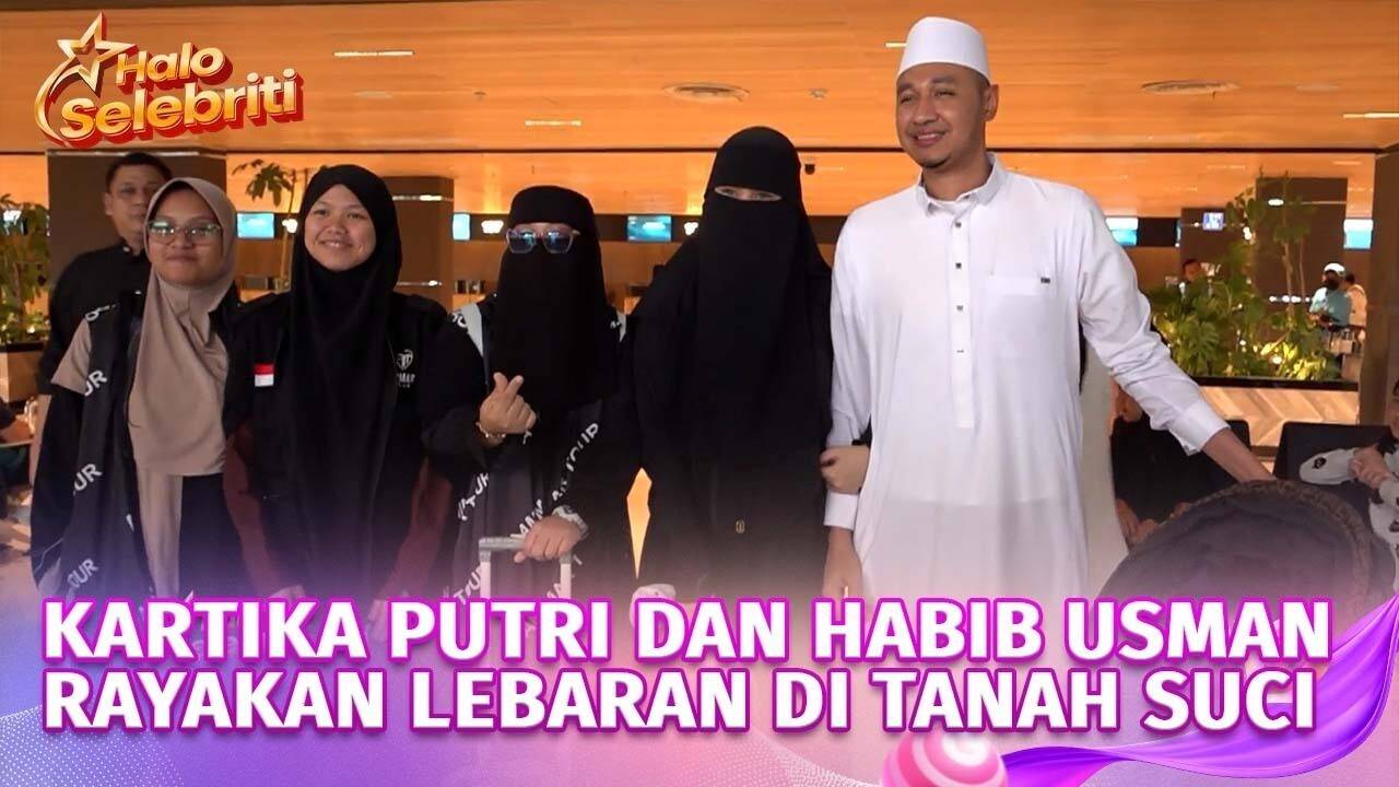 Eksklusif! Kartika Putri dan Habib Usman Rayakan Lebaran Di Tanah Suci ...