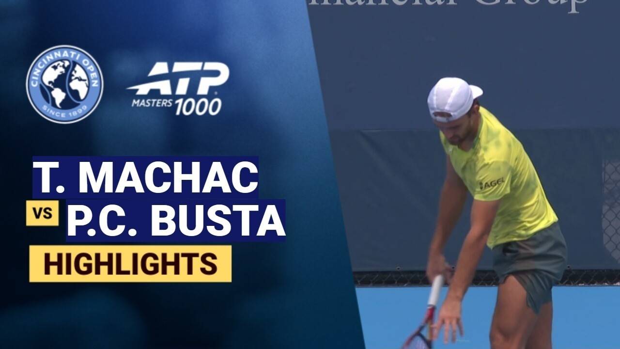 Tomas Machac vs Pablo Carreno Busta - Round 1 (Court 8) | ATP 1000: Cincinnati Open 2026