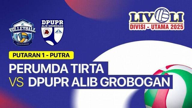 Putra: Perumda Tirta Bhagasasi Bekasi vs DPUPR Alib Grobogan - Full Match | Livoli Divisi Utama 2025
