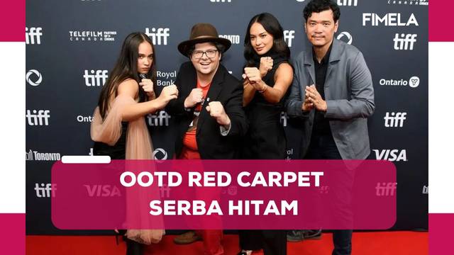 Penampilan Elegan Serba Hitam Aurora Ribero dan Hana Malasan di Red Carpet TIFF 2024