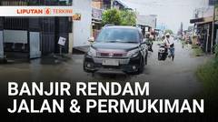 Drainase Buruk, Banjir yang Merendam Ratusan Rumah Lambat Surut | Liputan 6