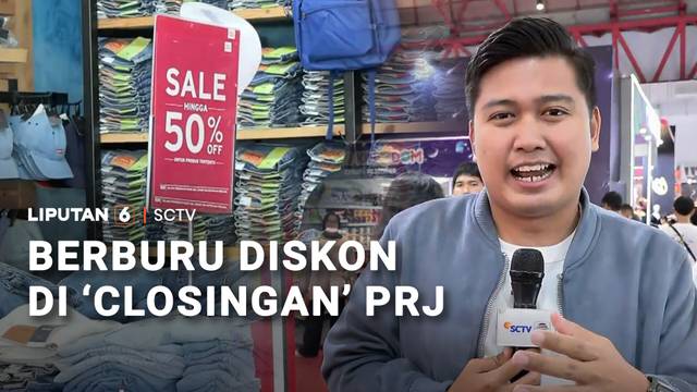 Berburu Diskon 70 Persen di Hari Terakhir PRJ | Liputan 6