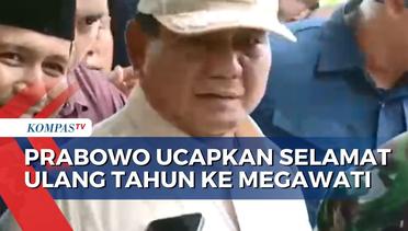 Prabowo Ucapkan Selamat Ulang Tahun ke Megawati: Semoga Panjang Umur
