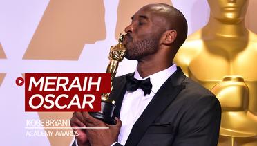 Mengenang Kobe Bryant Saat Meraih Piala Oscar