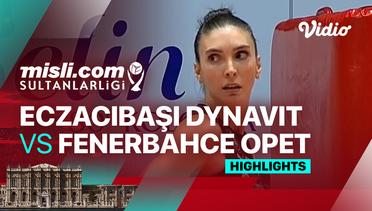Eczacibasi Dynavi̇t vs Fenerbahce Opet - Highlights | Women's Turkish Volleyball League 2023/24