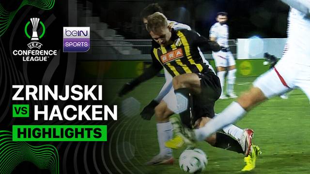 Zrinjski vs Hacken - Highlight | UEFA Conference League 2025/26