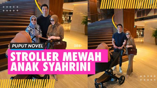 Potret Stroller Mewah Baby R Anak Syahrini, Mirip dengan Milik Erina Gudono - Seharga Motor Baru