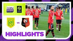 Nantes vs Rennes - Highlights | Ligue 1 2023/2024