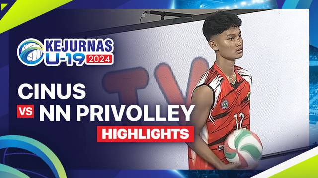 Penyisihan Putra: CINUS VC vs NN Privolley - Highlights | Kejurnas Bola Voli Antarklub U-19 2024