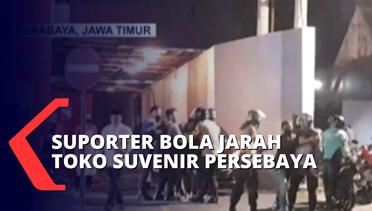Penjarahan Toko Suvenir oleh Oknum Suporter Persebaya, Pemilik Toko Bawa Rekaman CCTV ke Polisi