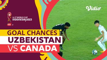 Peluang Gol | Uzbekistan vs Canada | FIFA U-17 World Cup Indonesia 2023